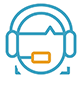 24/7 Customer Service Support Icon for B2B Travel Agents | RezLive